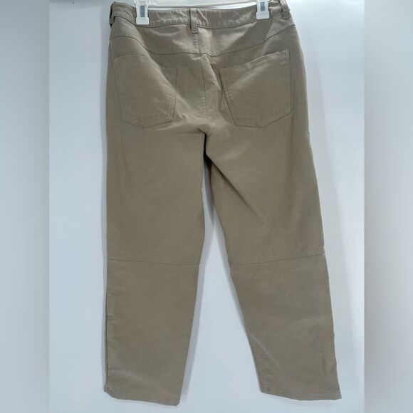 Lululemon Men’s ABC Relaxed-Fit Crop Pant Utilitech Raw Linen Pants Size 30 - Picture 5 of 9